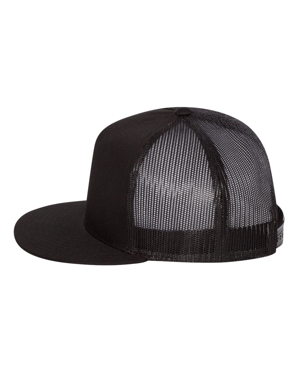 YP Classics, Yupoong 6006 Flat Bill Trucker Cap - Blank