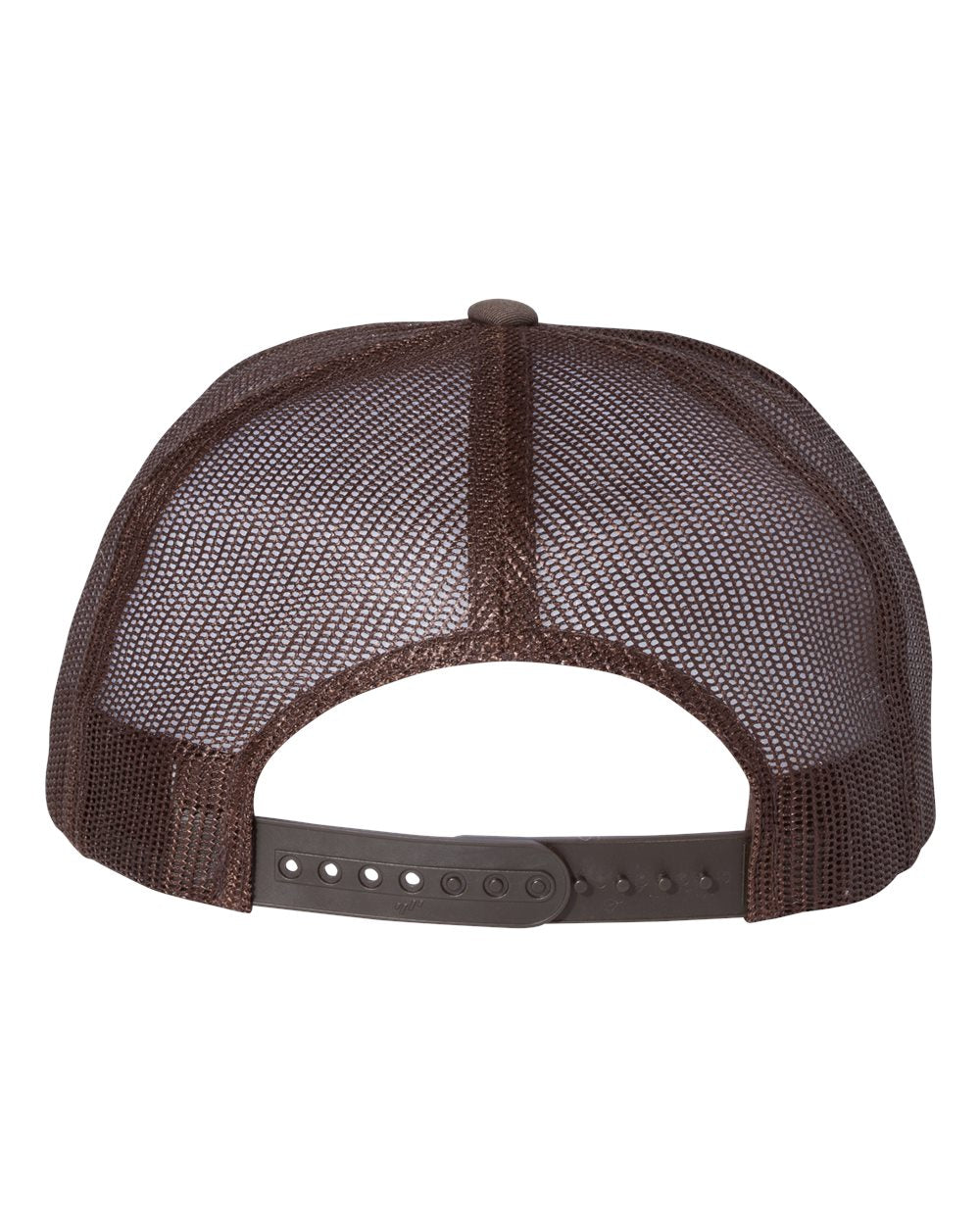 YP Classics, Yupoong 6006 Flat Bill Trucker Cap - Blank
