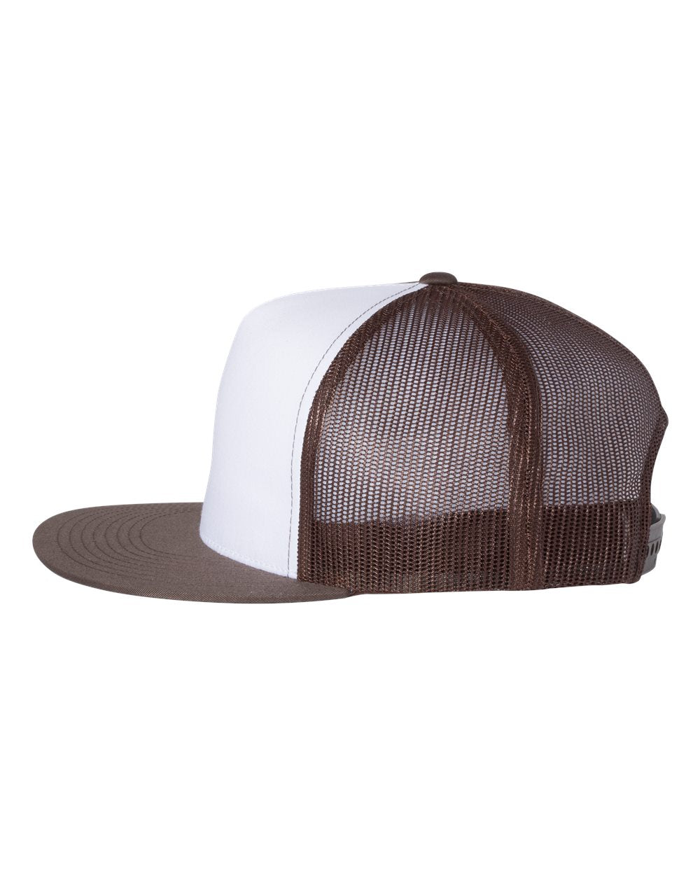 YP Classics, Yupoong 6006 Flat Bill Trucker Cap - Blank