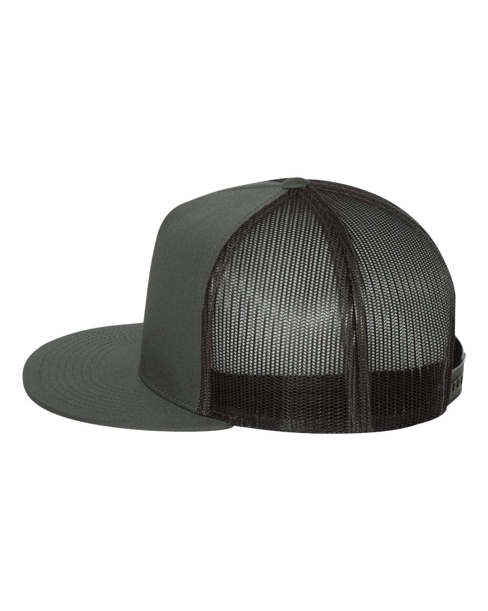 YP Classics, Yupoong 6006 Flat Bill Trucker Cap - Blank