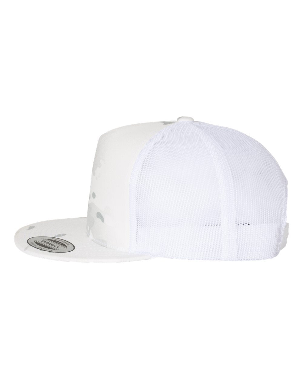 YP Classics, Yupoong 6006 Flat Bill Trucker Cap - Blank