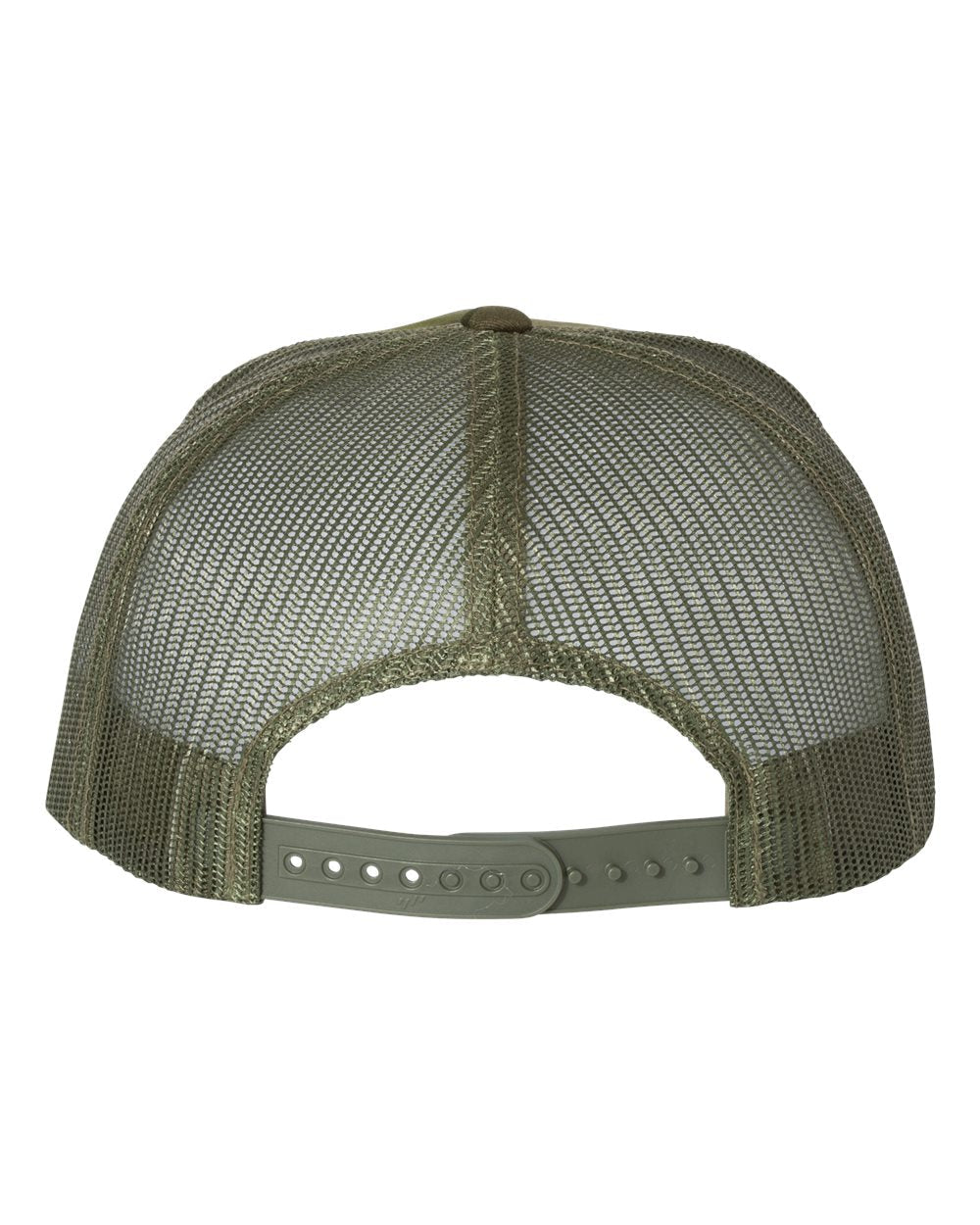 YP Classics, Yupoong 6006 Flat Bill Trucker Cap - Blank