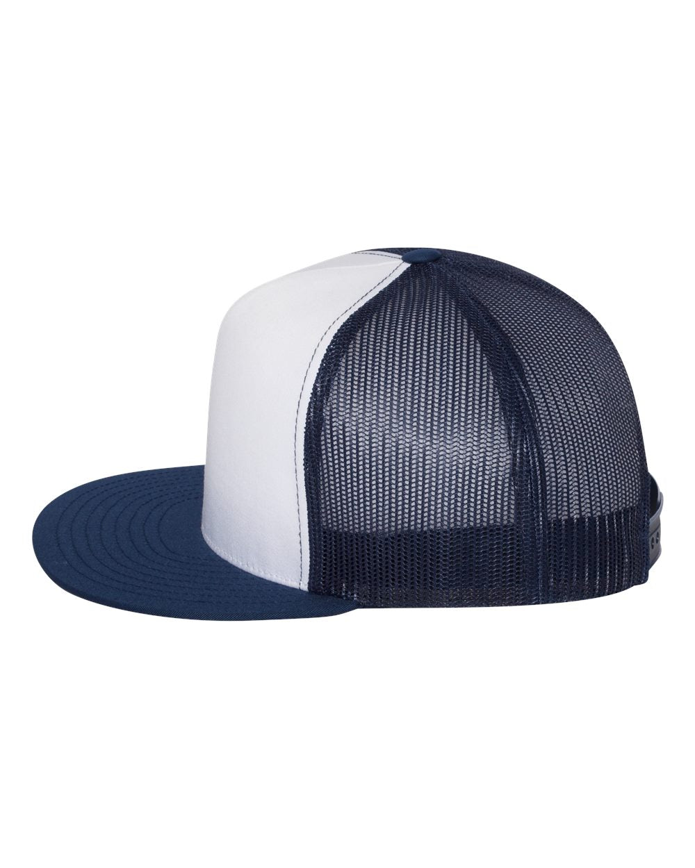 YP Classics, Yupoong 6006 Flat Bill Trucker Cap - Blank