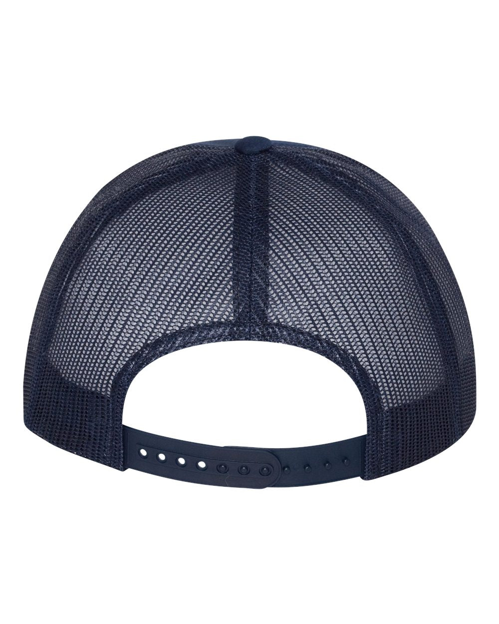 YP Classics, Yupoong 6006 Flat Bill Trucker Cap - Blank