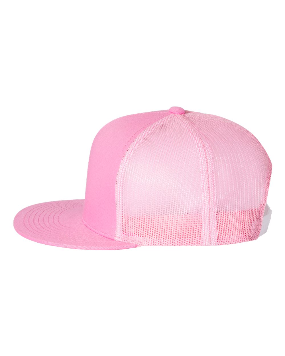 YP Classics, Yupoong 6006 Flat Bill Trucker Cap - Blank