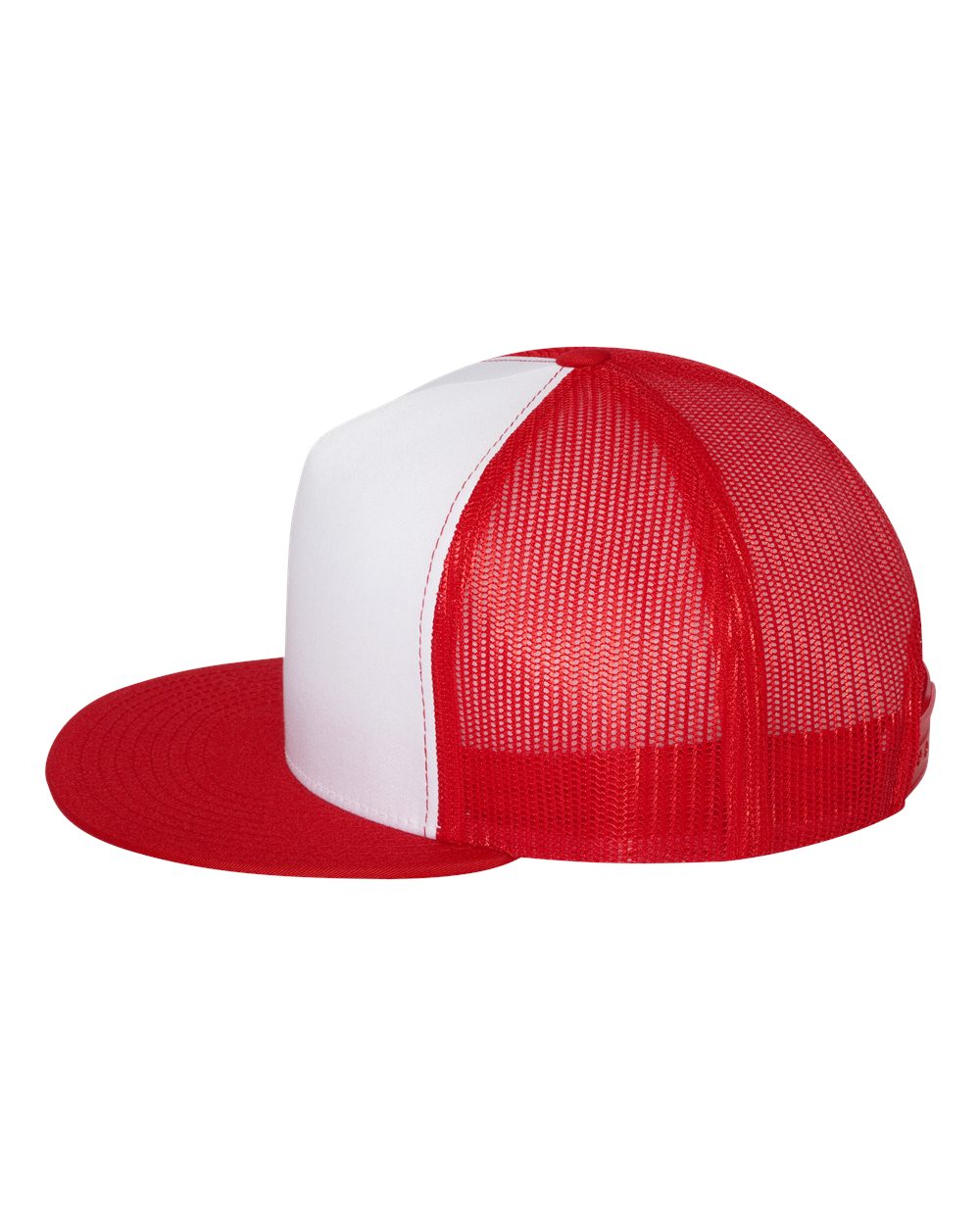YP Classics, Yupoong 6006 Flat Bill Trucker Cap - Blank