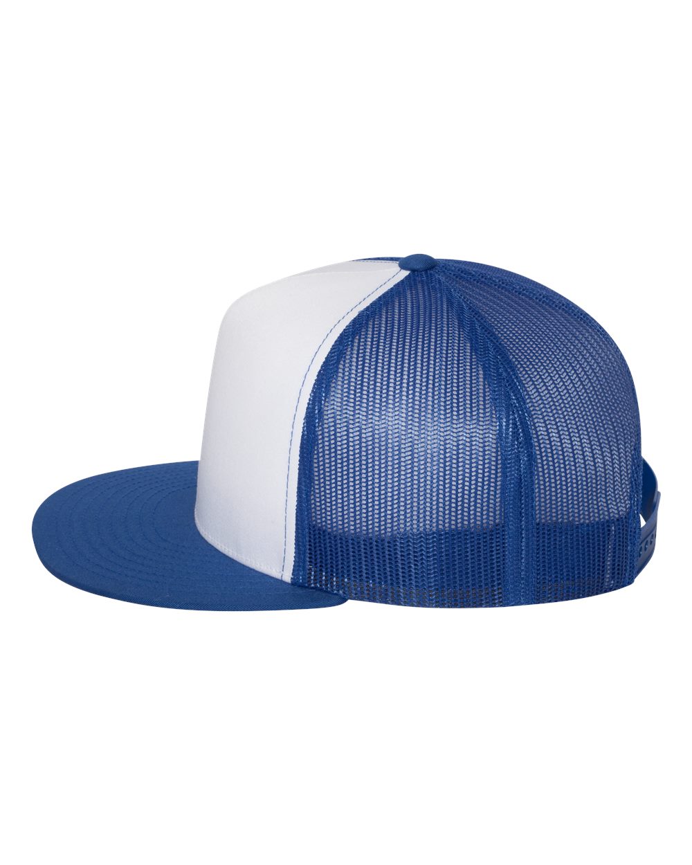 YP Classics, Yupoong 6006 Flat Bill Trucker Cap - Blank