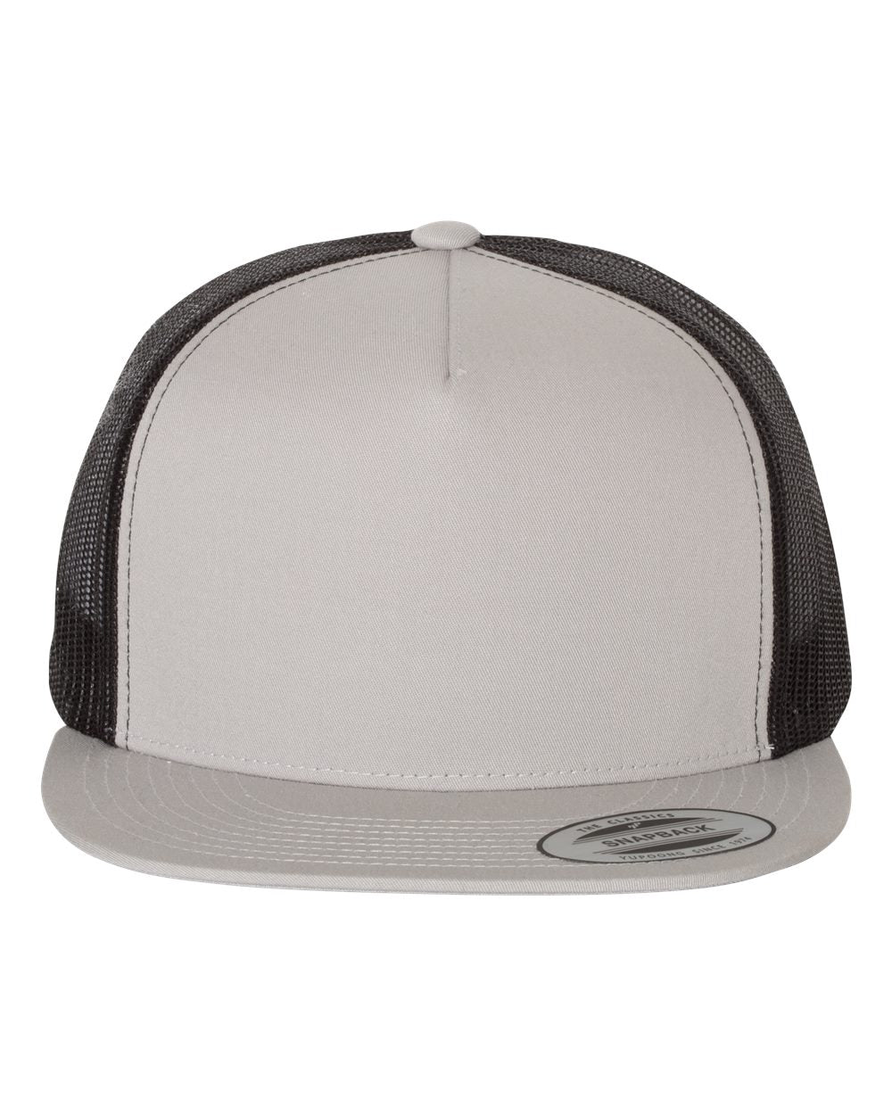 YP Classics, Yupoong 6006 Flat Bill Trucker Cap - Blank