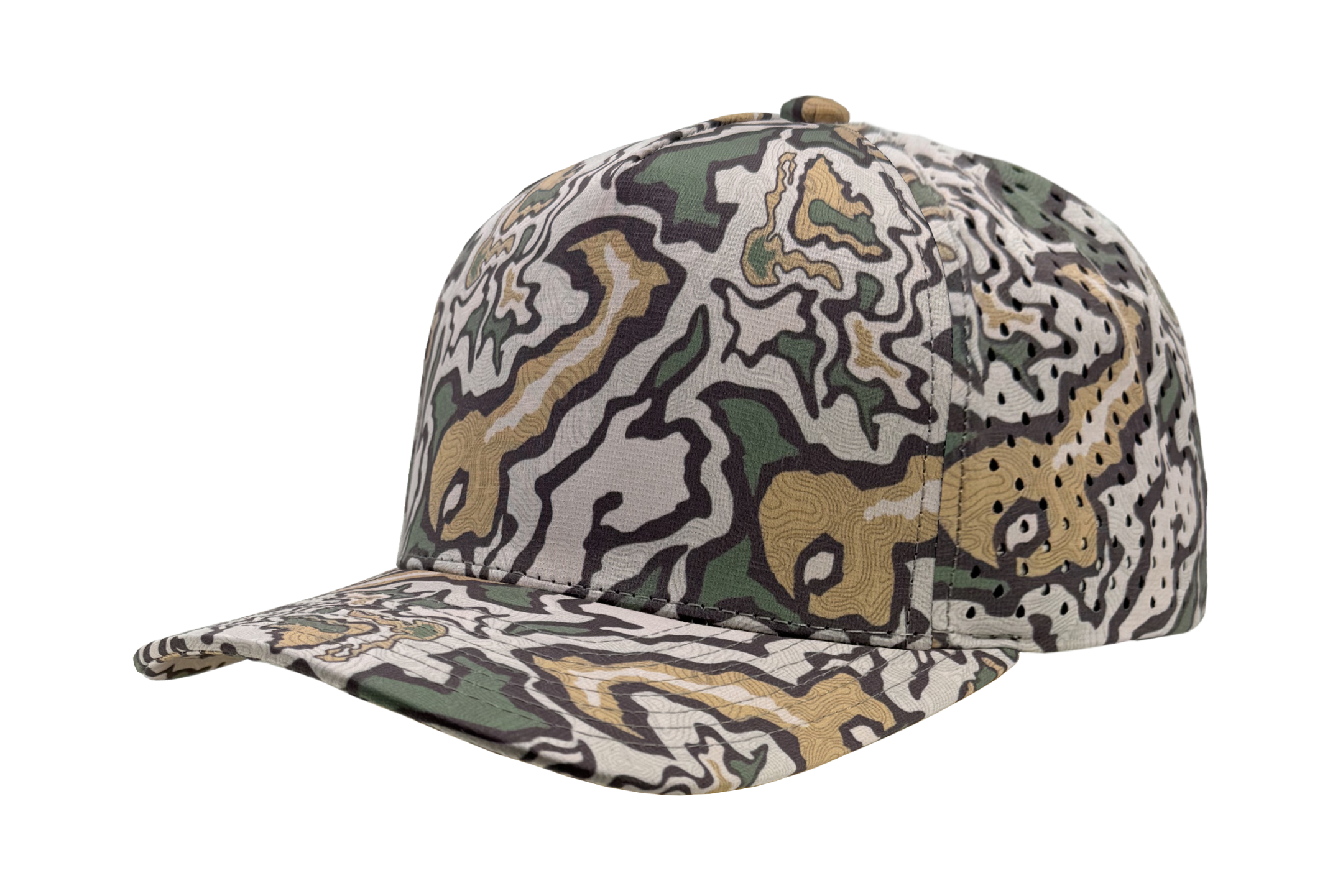 Zapped Headwear Blackhawk 5 Panel Perforated Cap