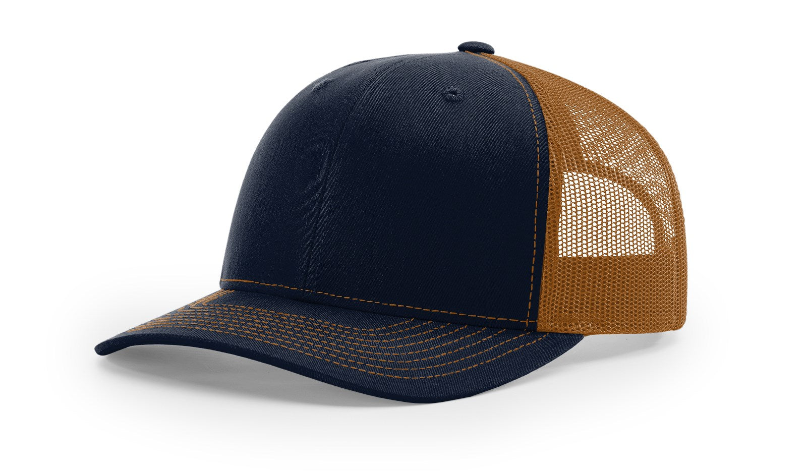Richardson 112 Trucker Cap Split Hats Split Colors Two Colors - Blank