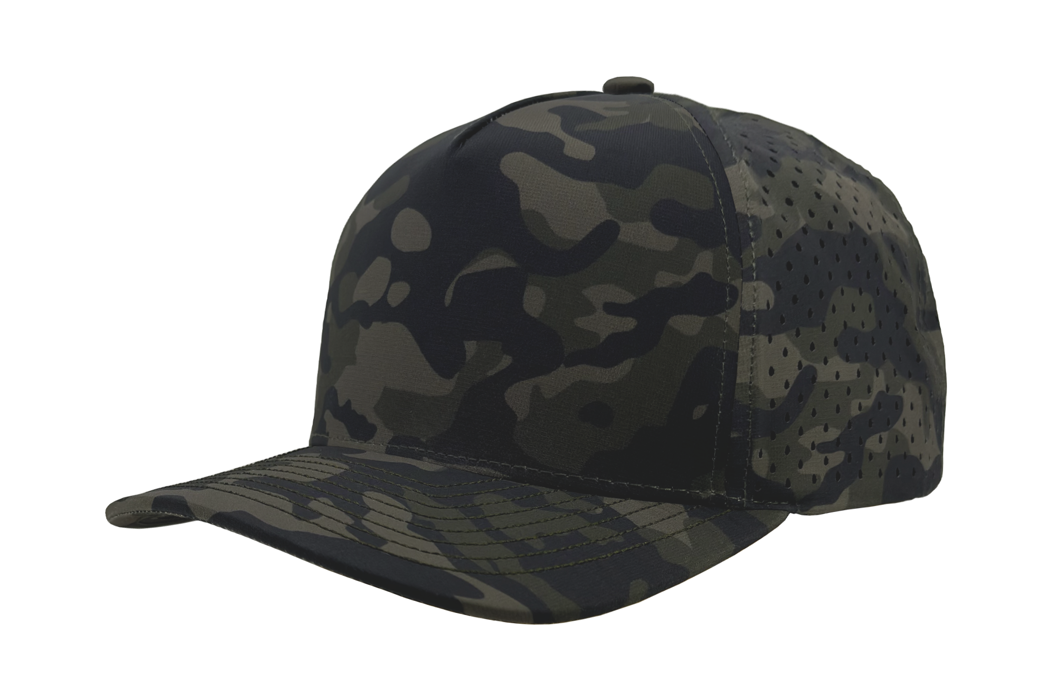 Zapped Headwear Blackhawk 5 Panel Perforated Cap