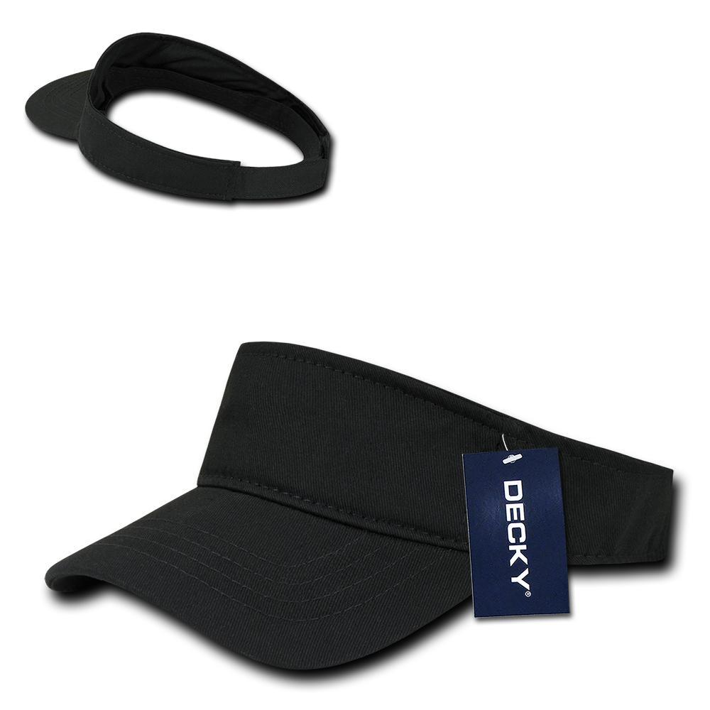 Decky 3001 Cotton Visor, Sports Visor - Blank