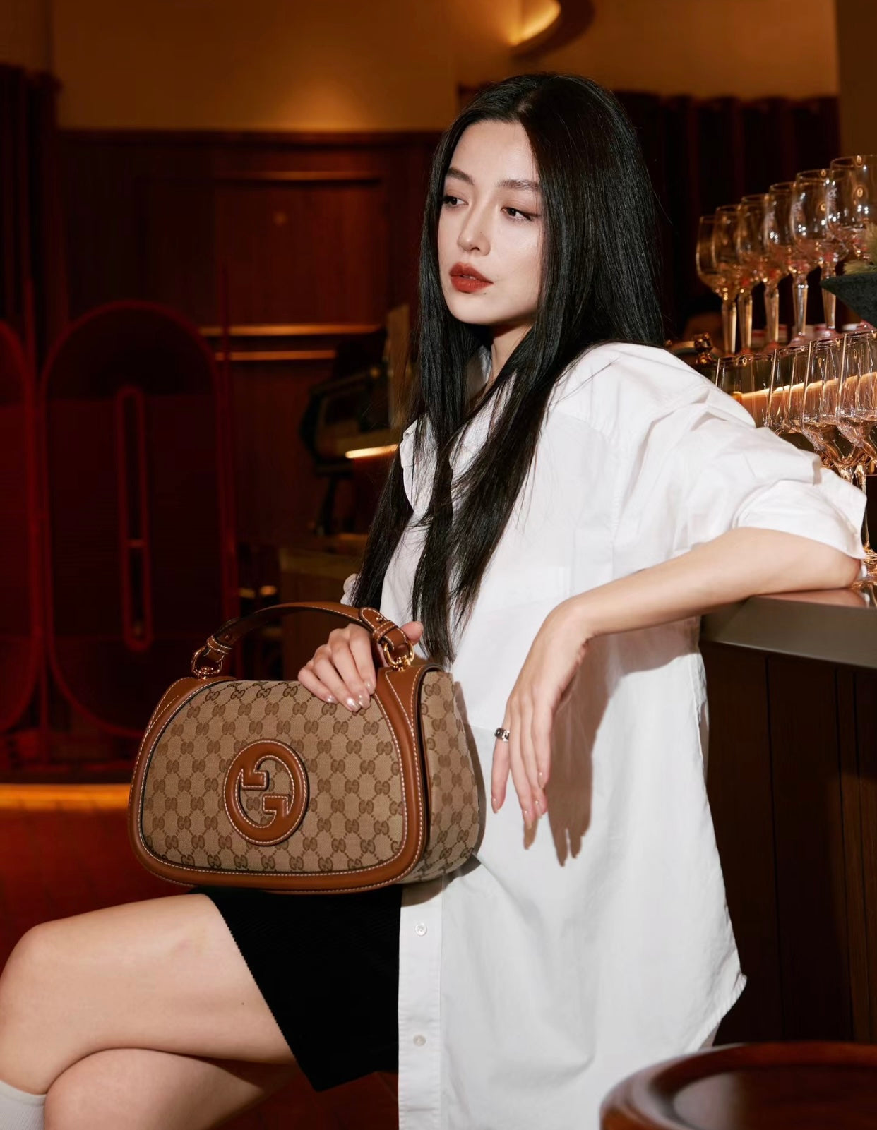 Gucci GG Emblem Mini Tote Bag – 815714