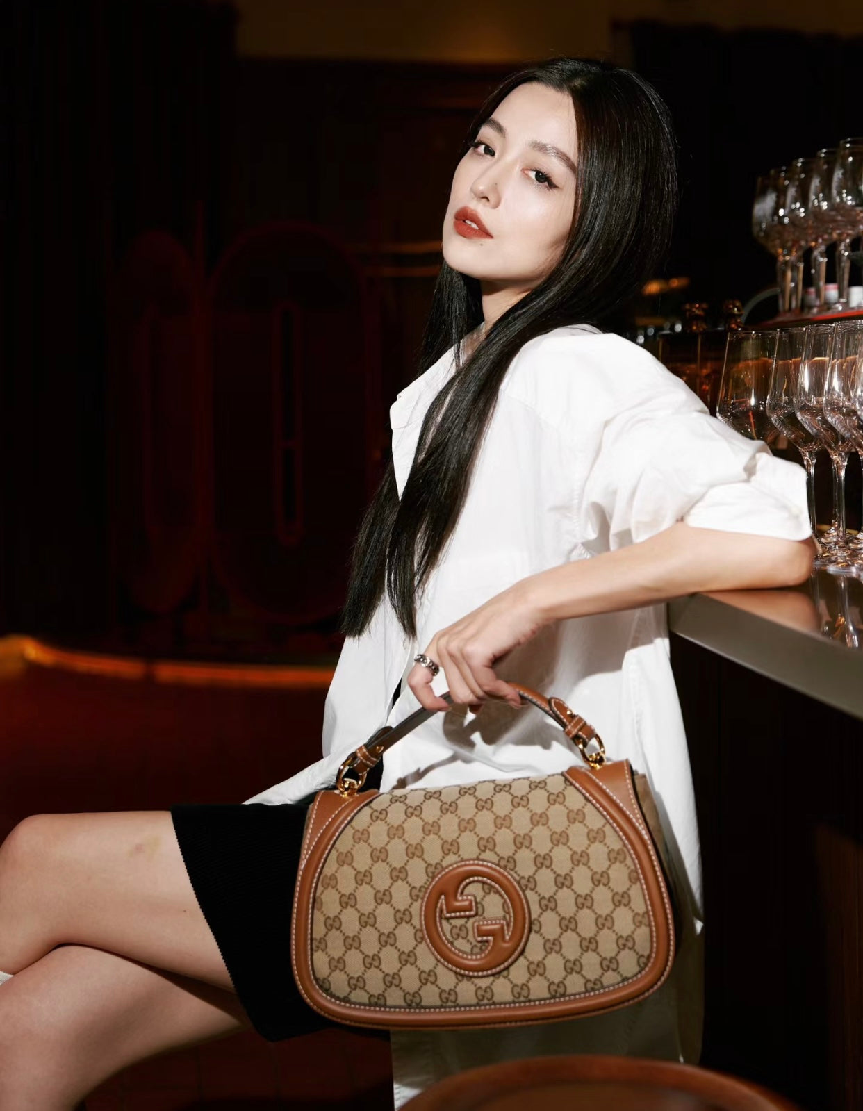 Gucci GG Emblem Mini Tote Bag – 815714