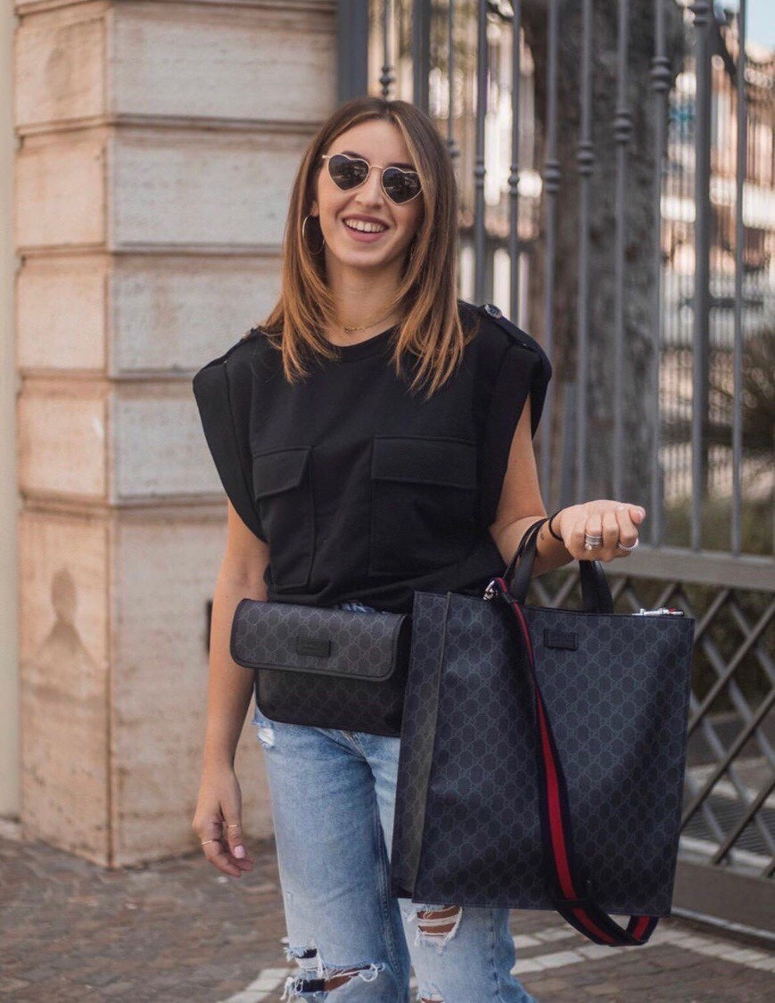Gucci Black Belt Bag – 598113