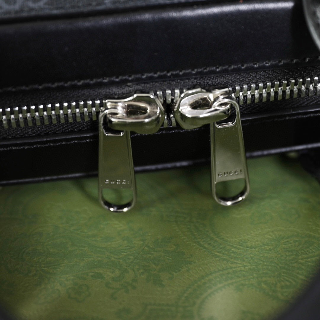 Gucci GG Black Briefcase – 474135