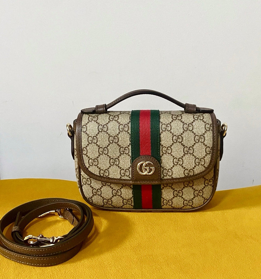 Gucci Ophidia Mini Top Handle Shoulder Bag – 836843