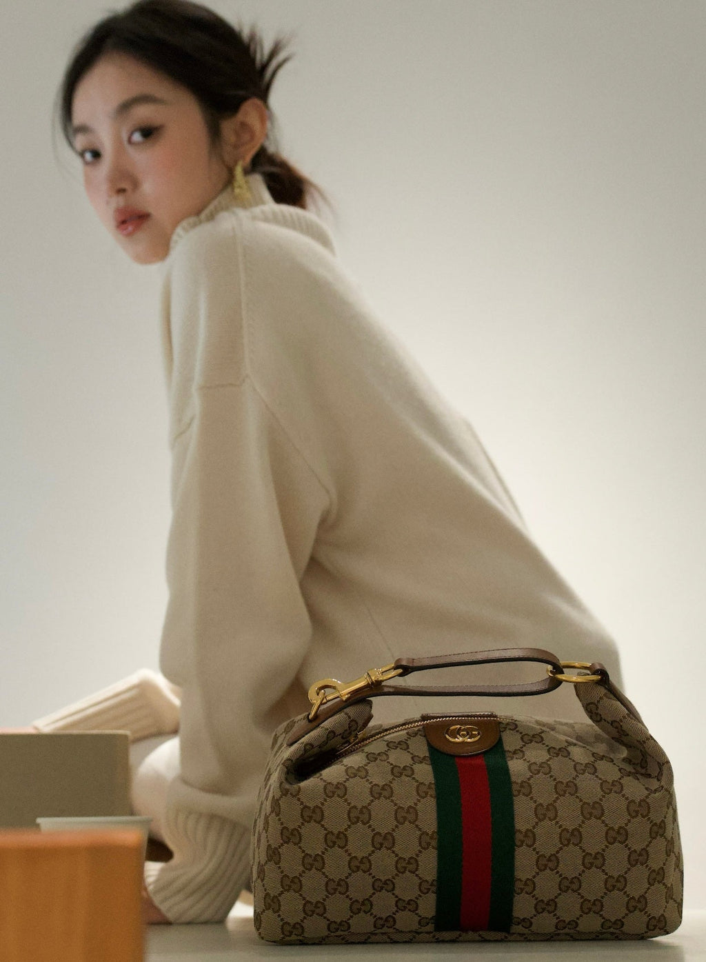 Gucci Vanity Medium Top Handle Bag – 857799
