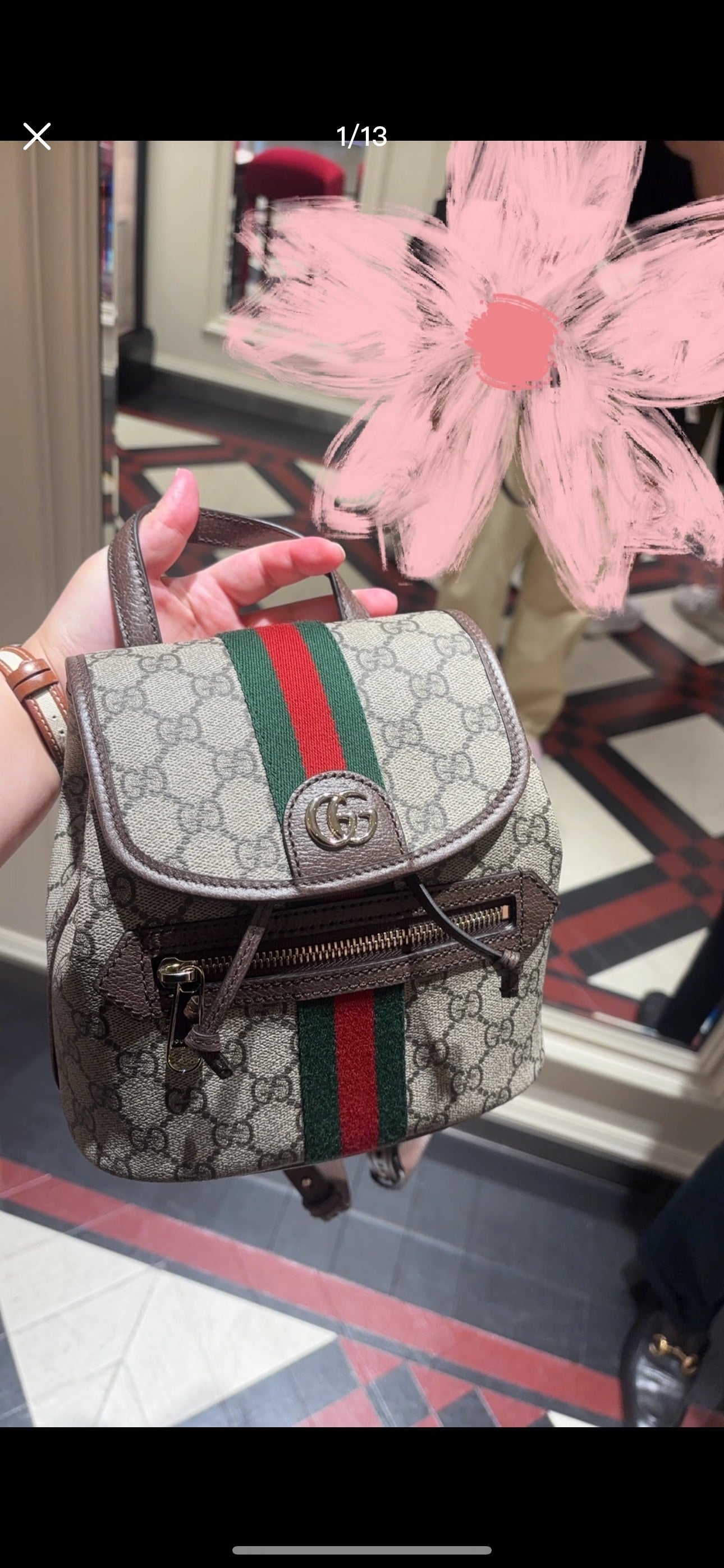 Gucci Ophidia Small Backpack – 836854
