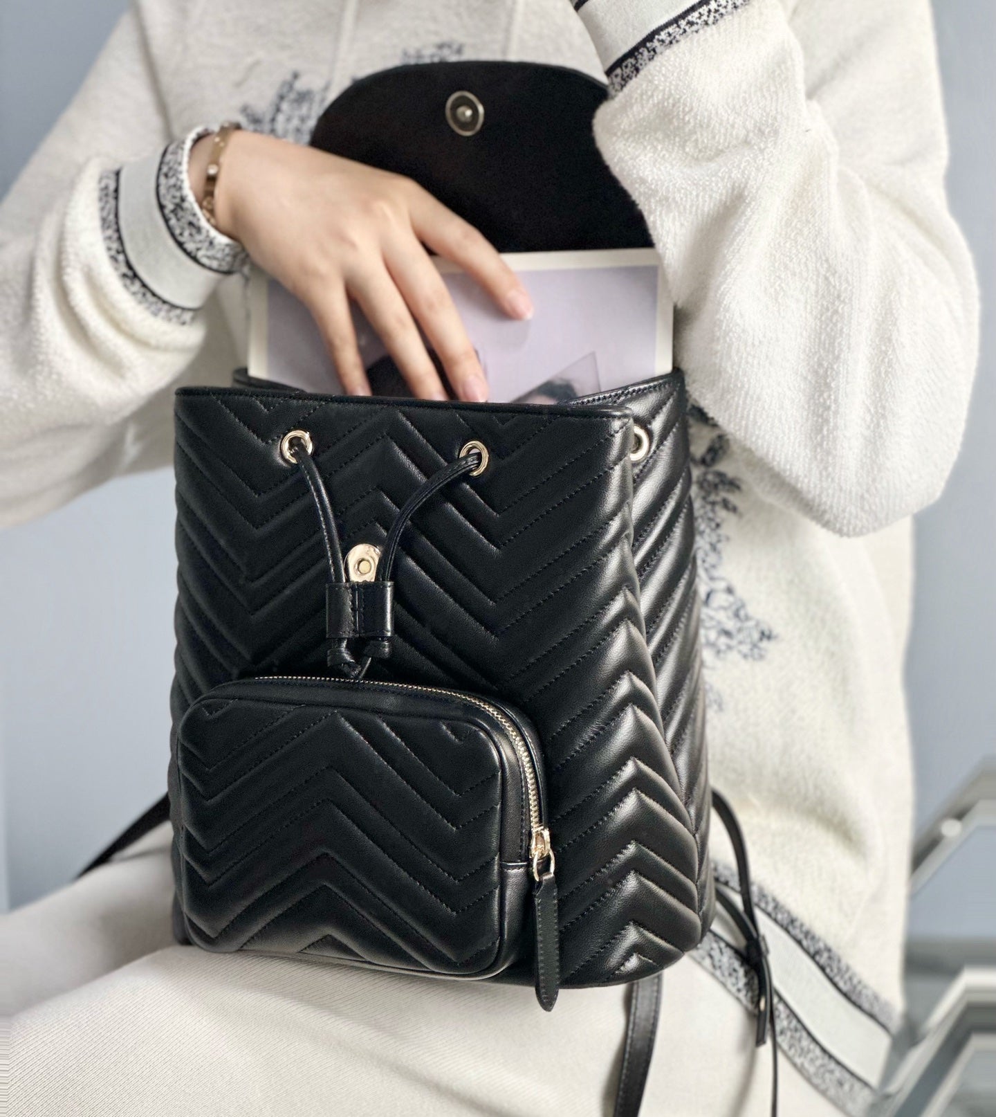 Gucci GG Marmont Backpack