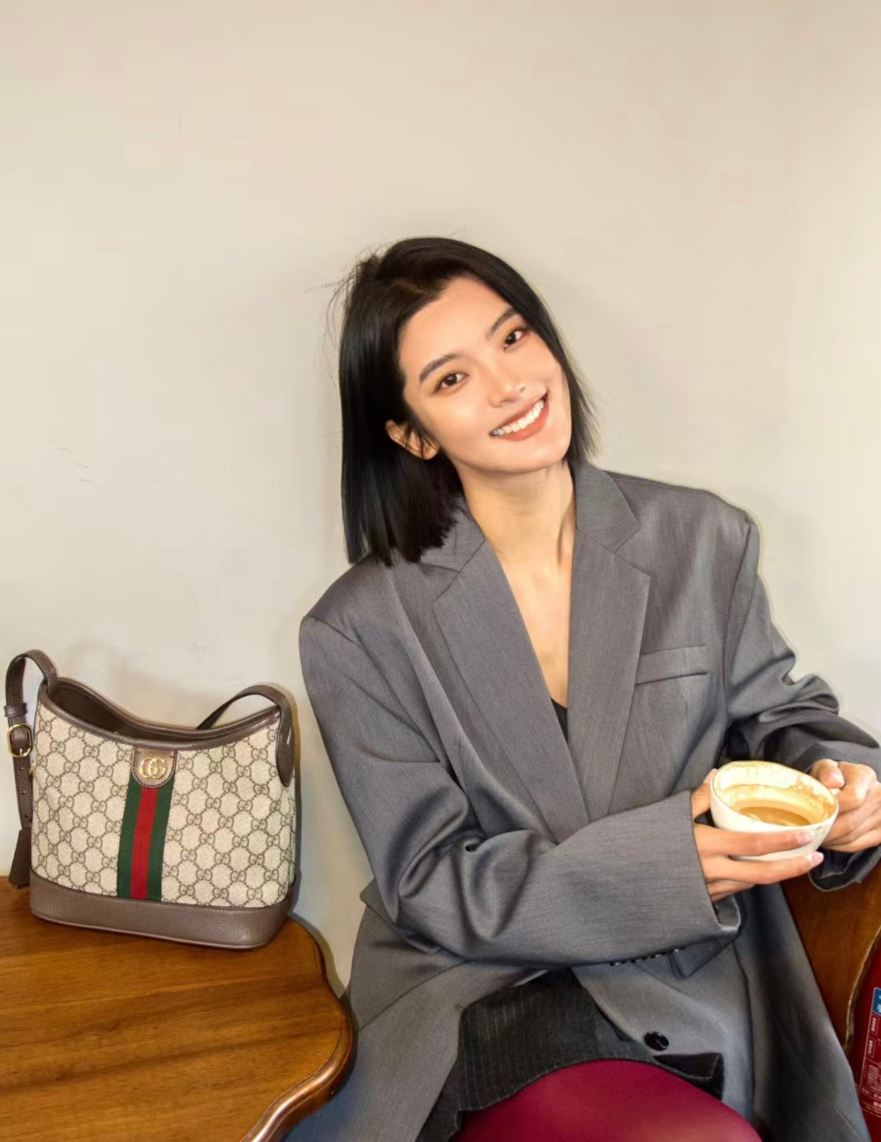 Gucci Ophidia GG Supreme Bucket Bag – 781402
