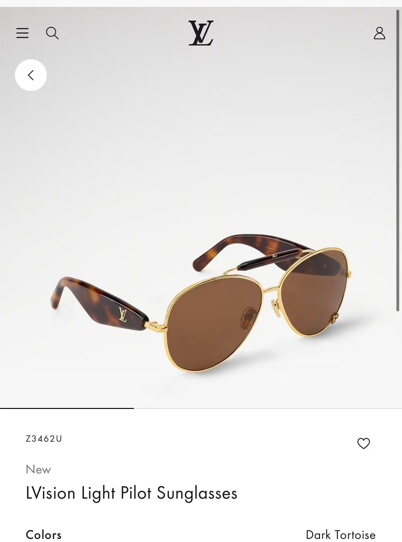 Louis Vuitton Sunglasses – Z3462U