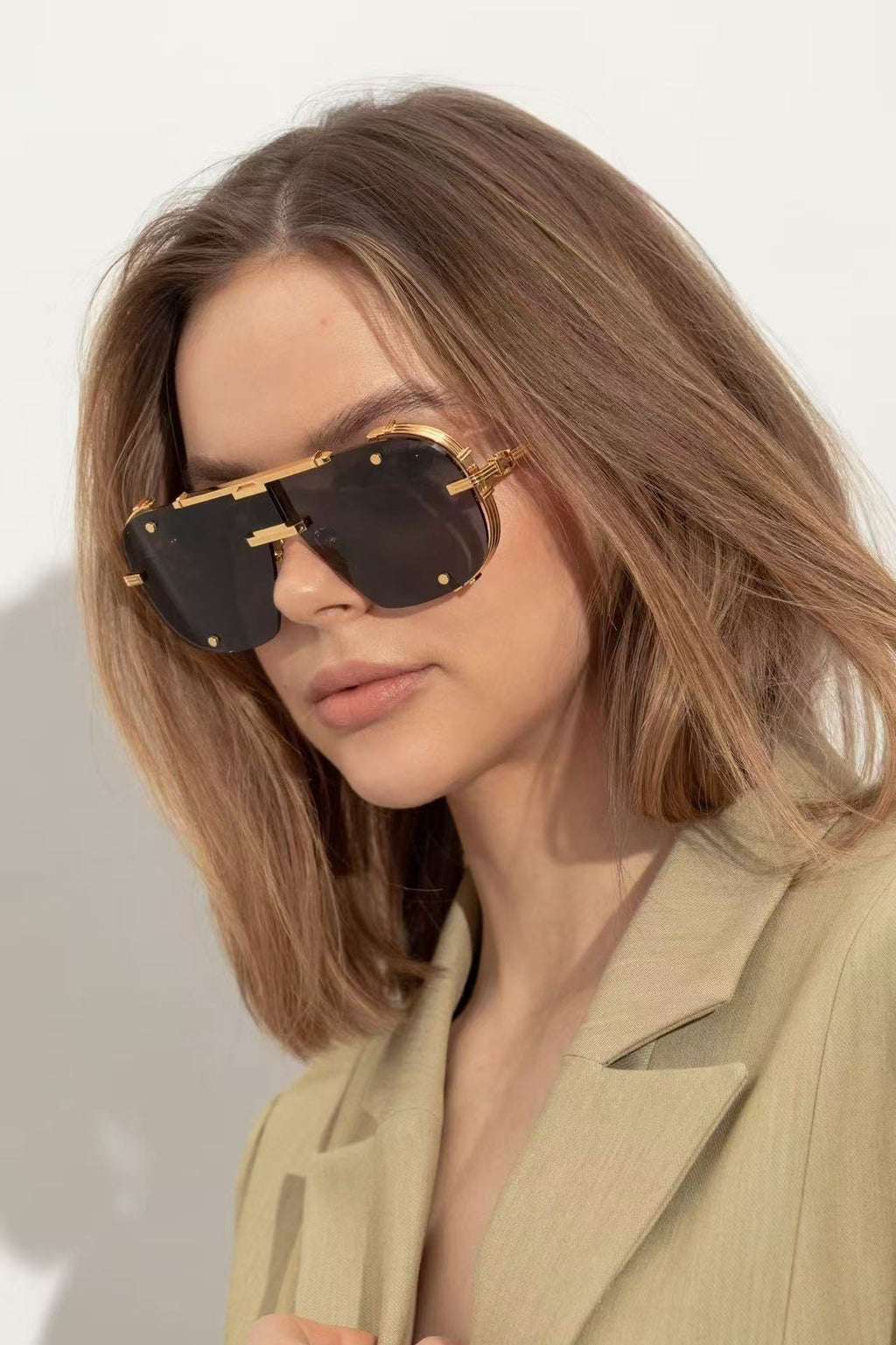 Balmain Sunglasses – BPS-271-63//BLK-GLD