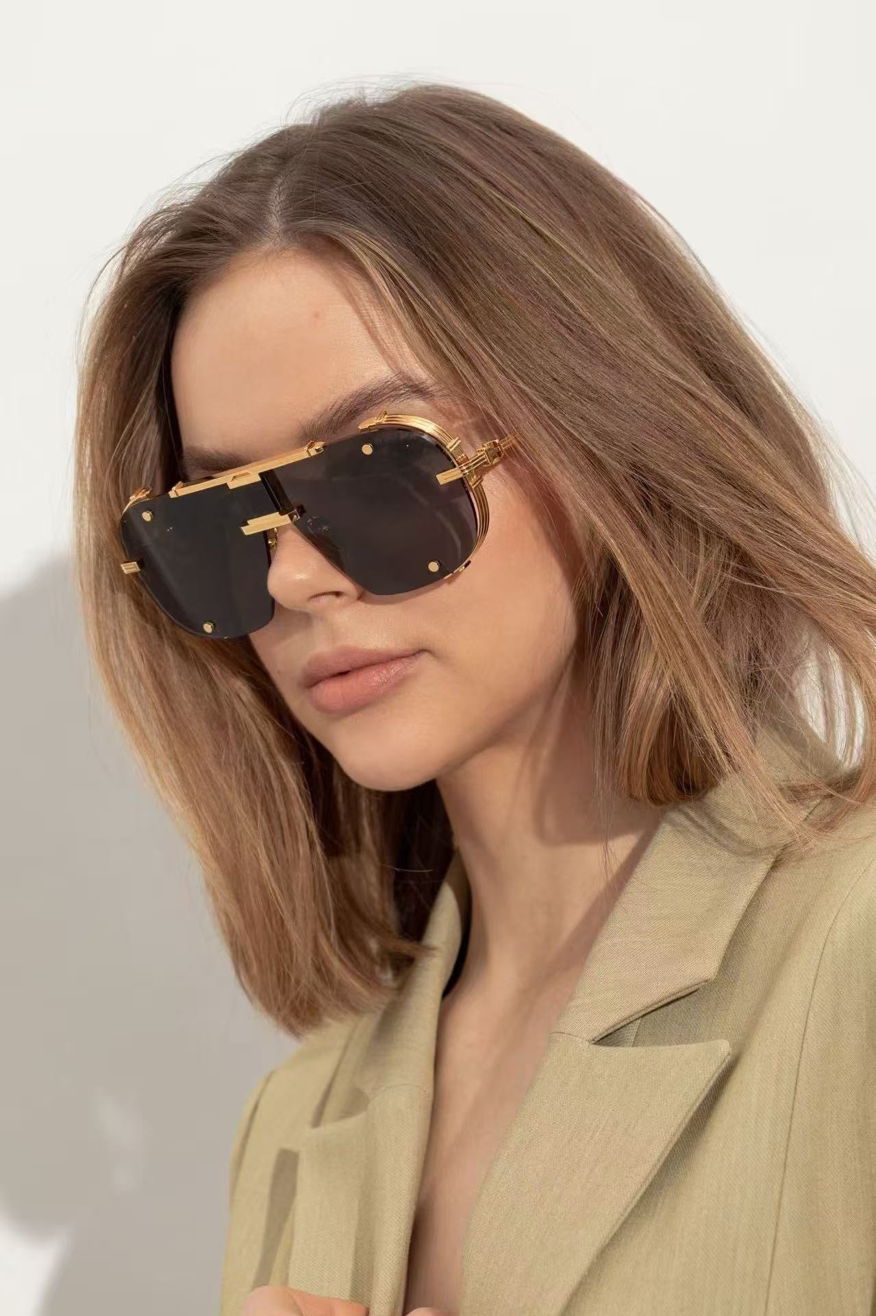 Balmain Sunglasses – BPS-271-63//BLK-GLD